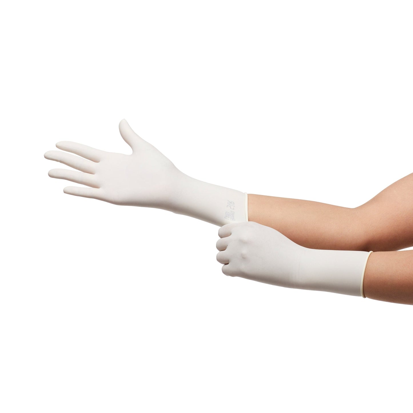 Surgical Glove McKesson Perry Size 5.5 Sterile Latex Standard Cuff Length Smooth Cream Not Chemo Approved, Packaging Type- Box