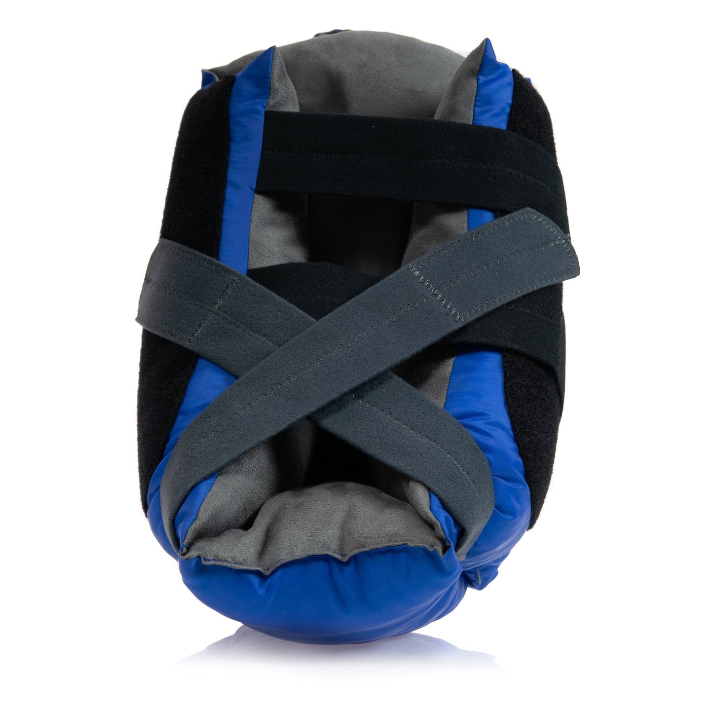 Heel Protector McKesson One Size Fits Most Black / Blue, Packaging Type- Each