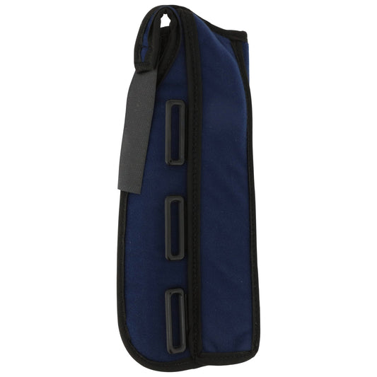 Wrist / Forearm Brace McKesson Aluminum / Nylon / Foam / Flannelette Left Hand Black / Blue One Size Fits Most, Packaging Type- Each
