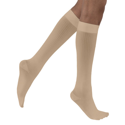 Jobst soSoft Socks KneeHigh 15-20 mmHg Sand Medium 1/pair