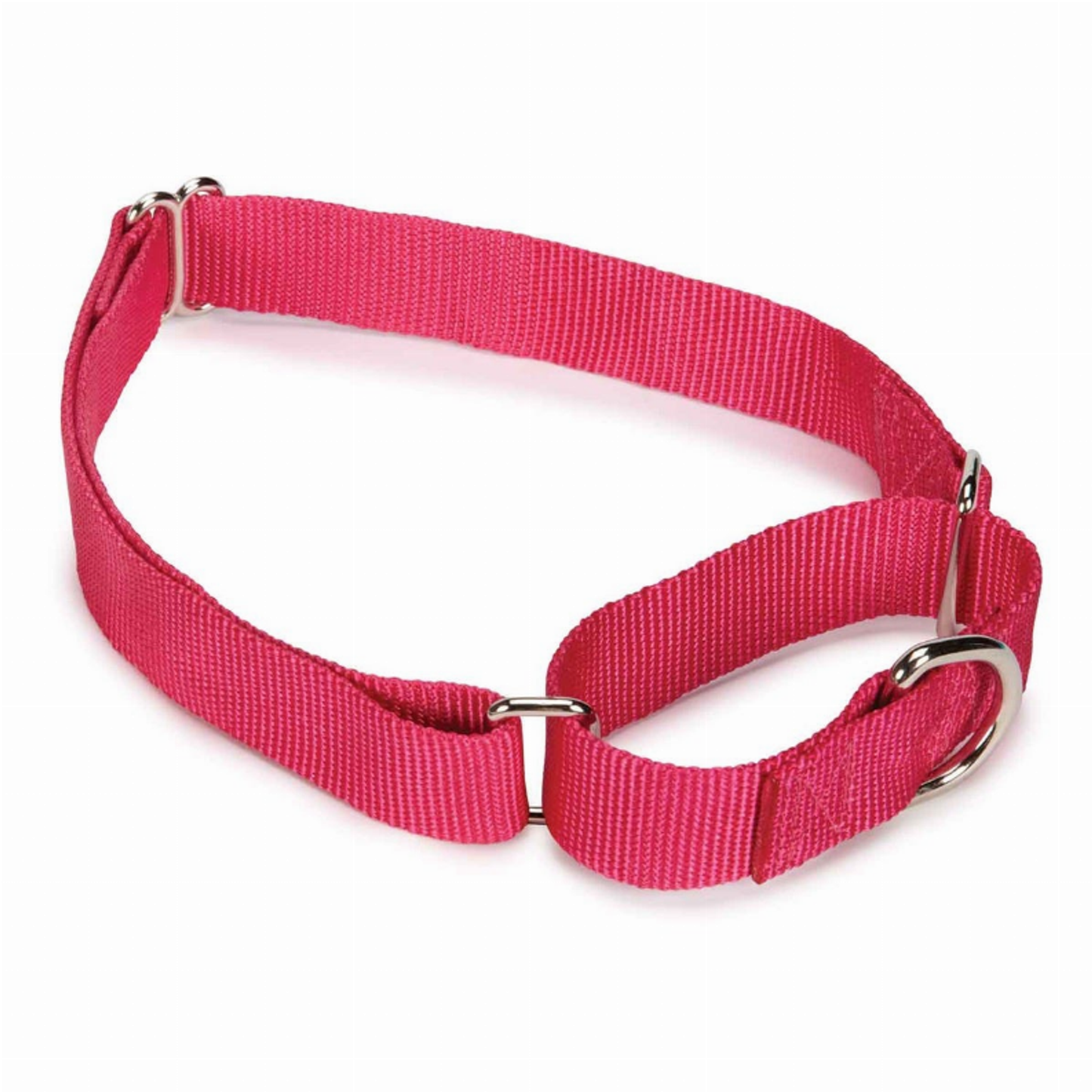 GG Nylon Martingale Collar 18-26In Pnk