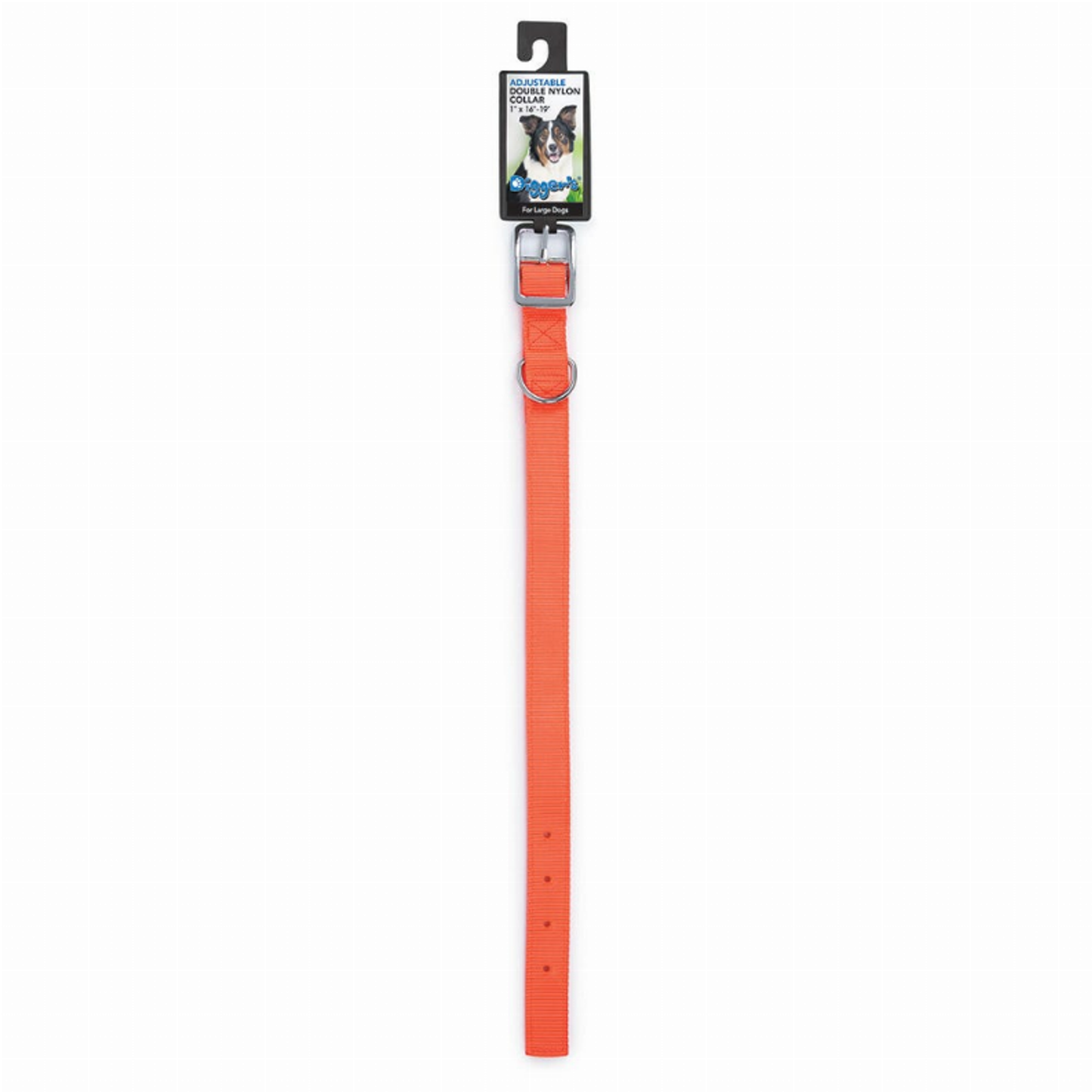 DGR 1in Nylon Collar 24in Neon Org
