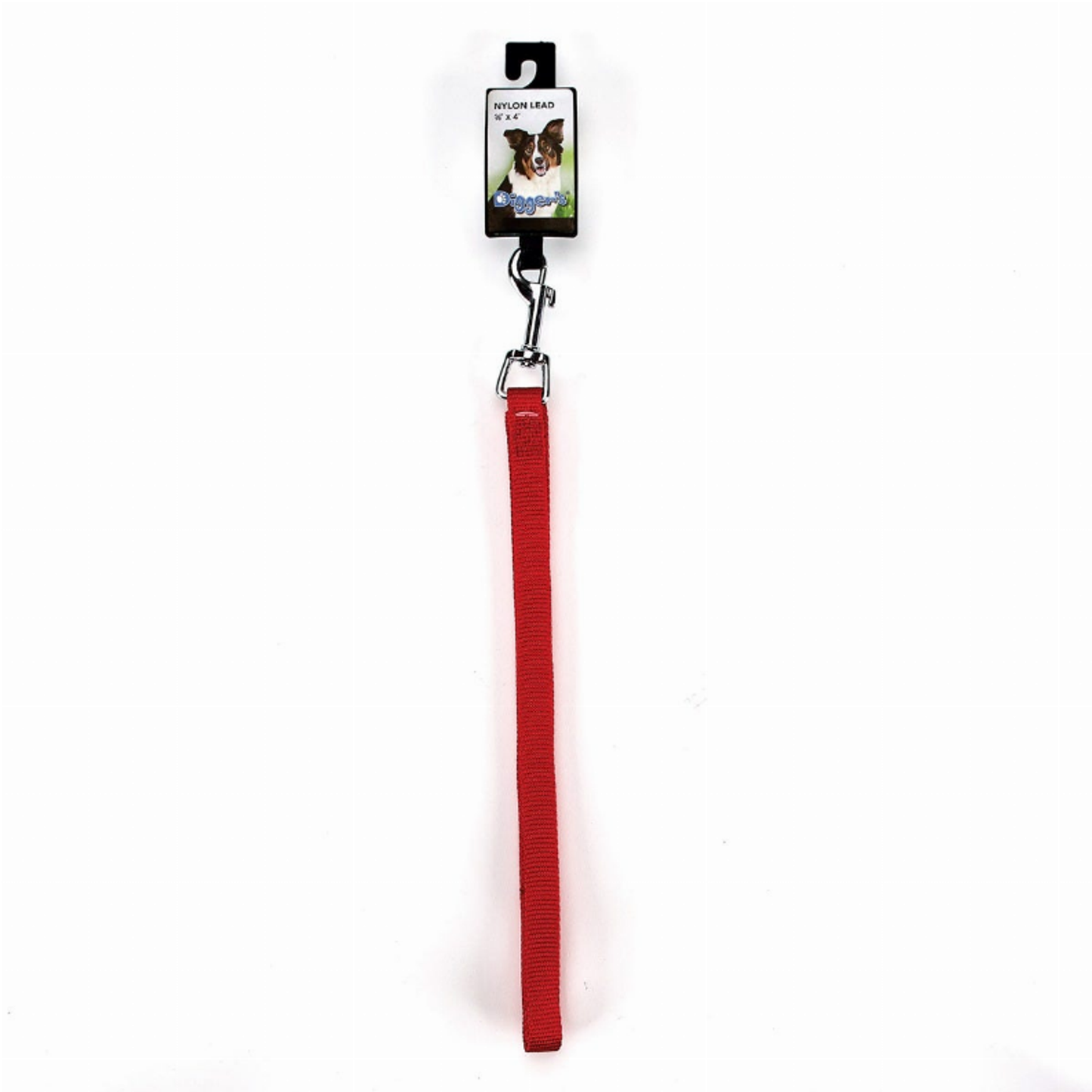 DGR 5/8in Nylon Lead 48in Red