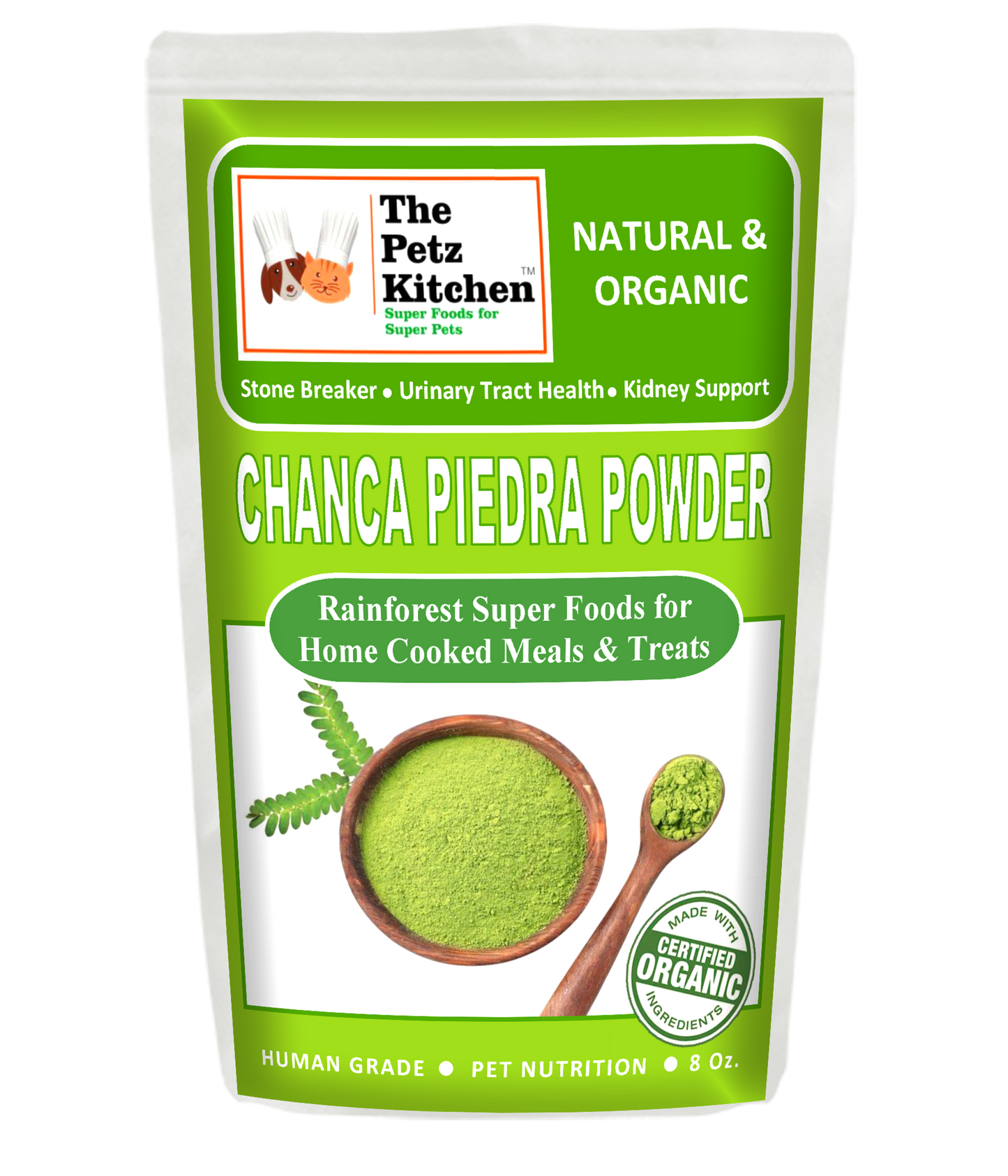 Chanca Piedra - Stone Breaker* Urinary Infection & Inflammation Support* The Petz Kitchen - Organic & Human Grade Ingredients For Home Prepared Meals & Treats