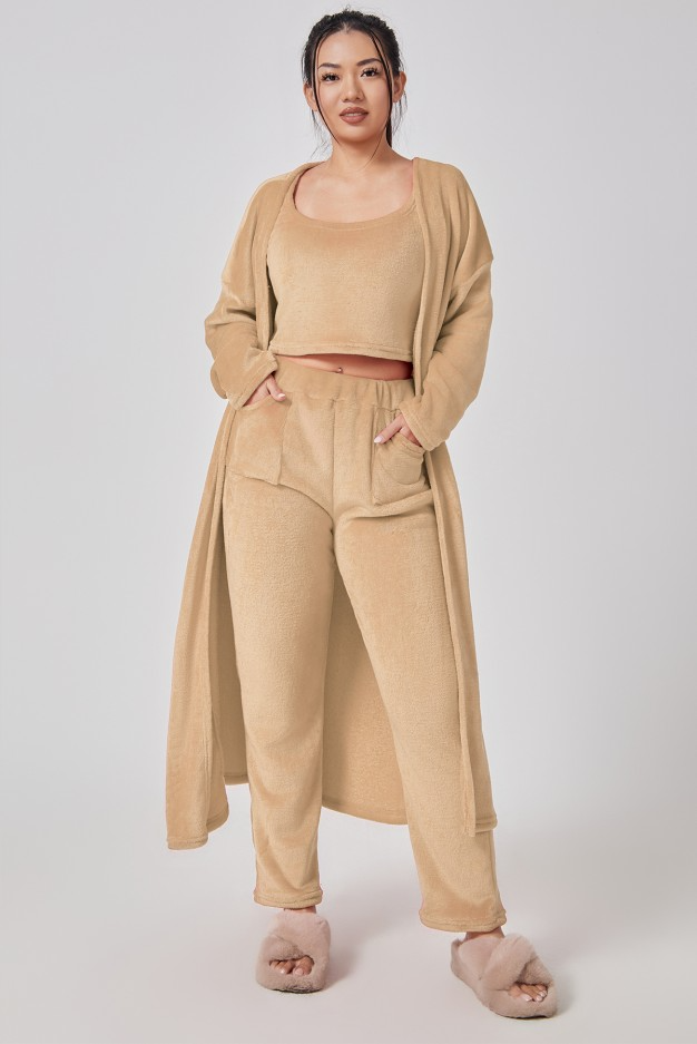 SnuggleSoft™ 3-Piece Lounge Set – Ultra Plush Winter Pajamas for Women