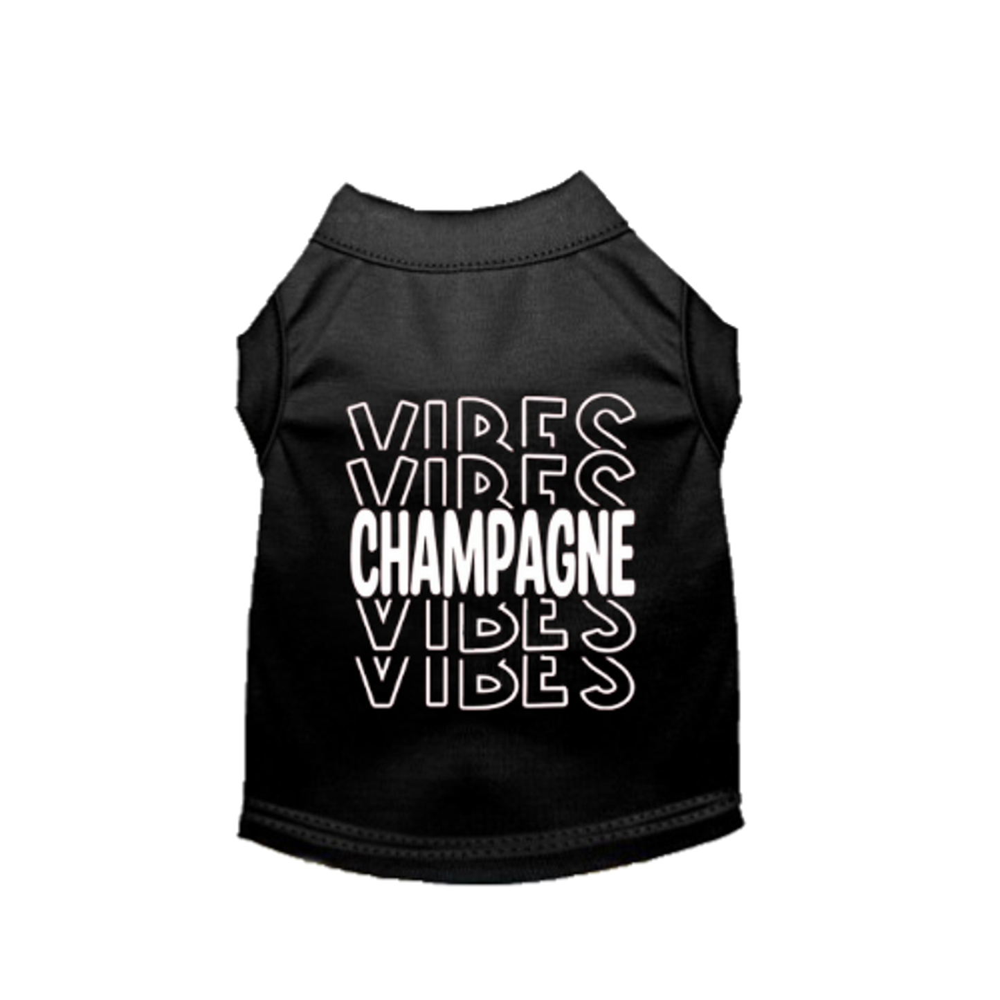 Champagne Vibes Dog Shirt
