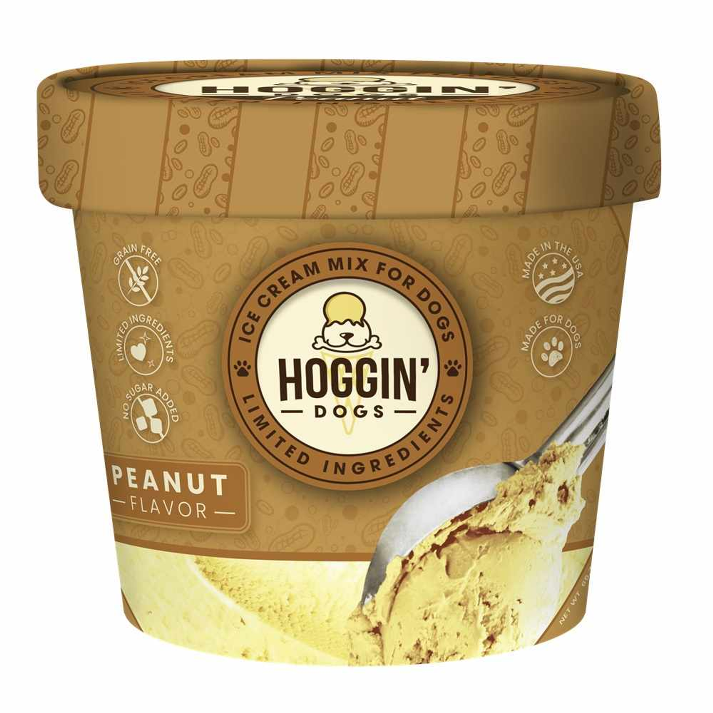 Puppy Cake Hoggin Dogs Ice Cream Mix Cup Peanut Cup Small 2.32oz