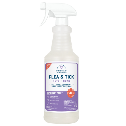 Wondercide - Flea, Tick & Mosquito Spray for Pets + Home -