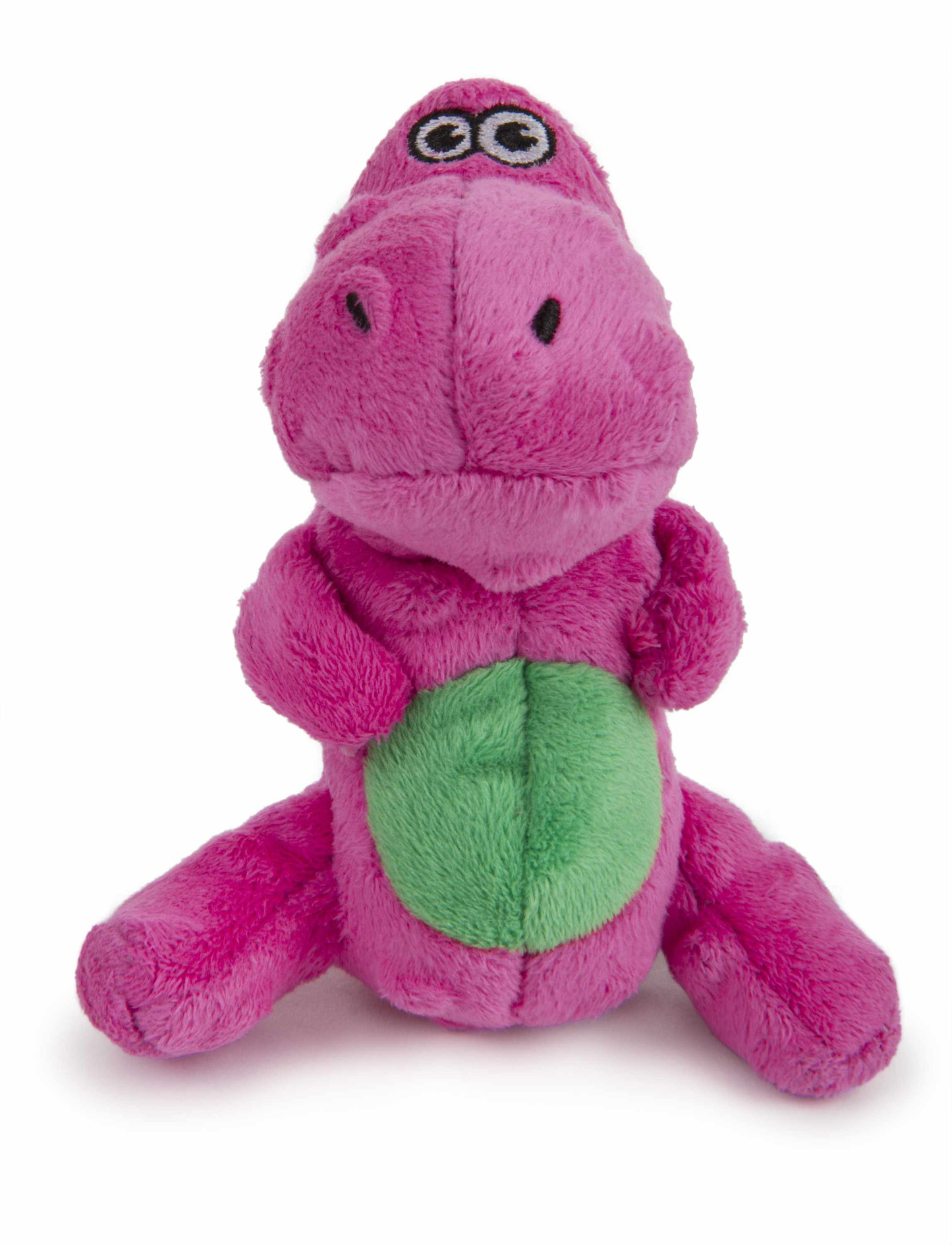goDog Dinos T-Rex Just For Me Squeaky Plush Dog Toy