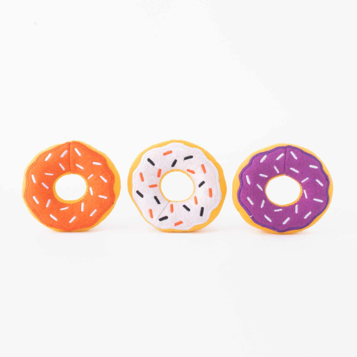 ZippyPaws Miniz Halloween Donutz (3pack)