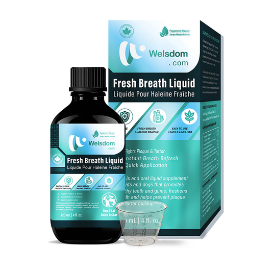 Fresh Breath Liquid Canadian Dental Water Additive (120mL)