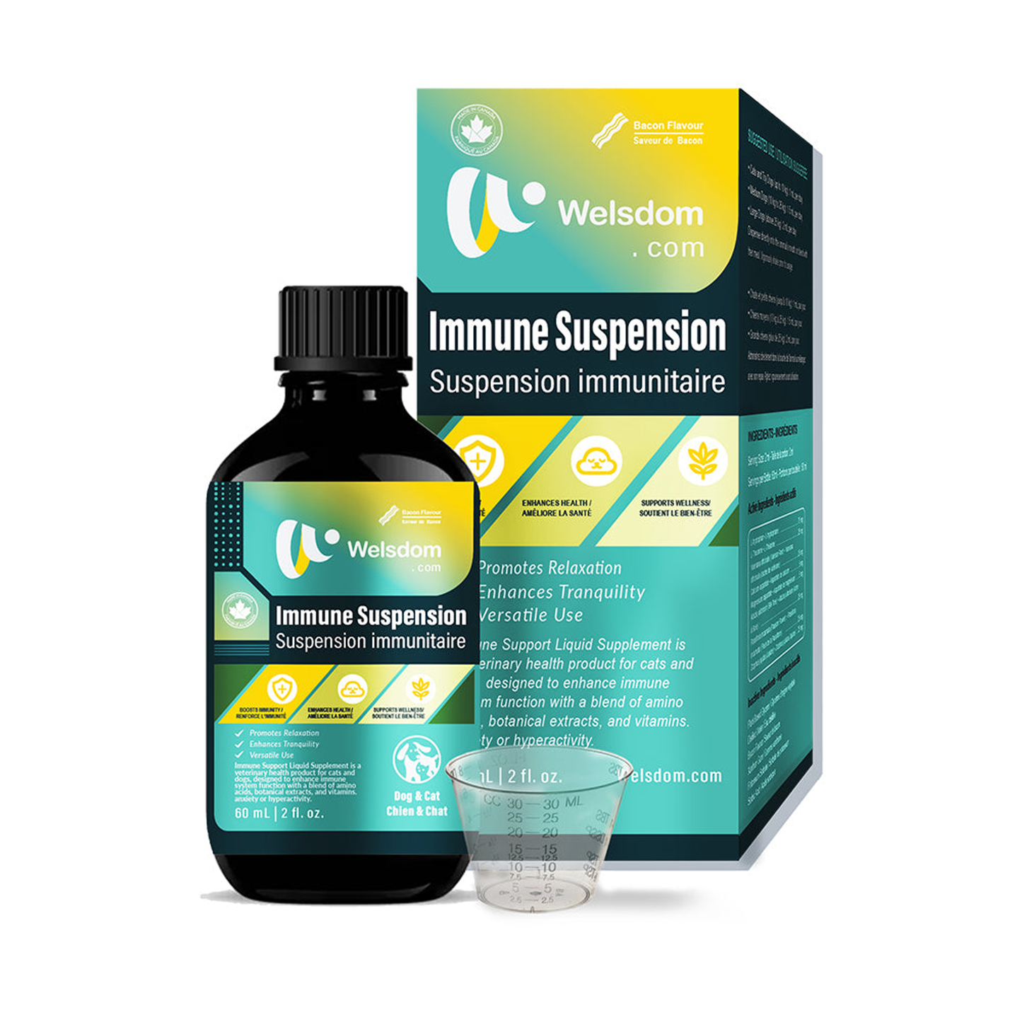 Immune Suspension Canadian Vet-Approved Liquid (60mL)