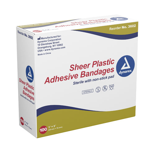 Adhesive Bandages Sterile Spots 7/8 Dia. Bx/100