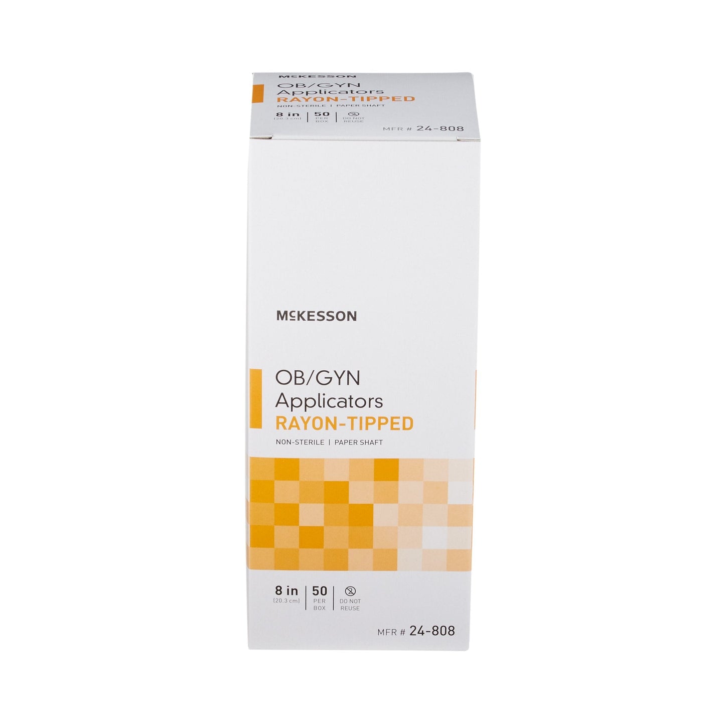 McKesson OB/GYN Swab 8 Inch Length NonSterile, Packaging Type- Box