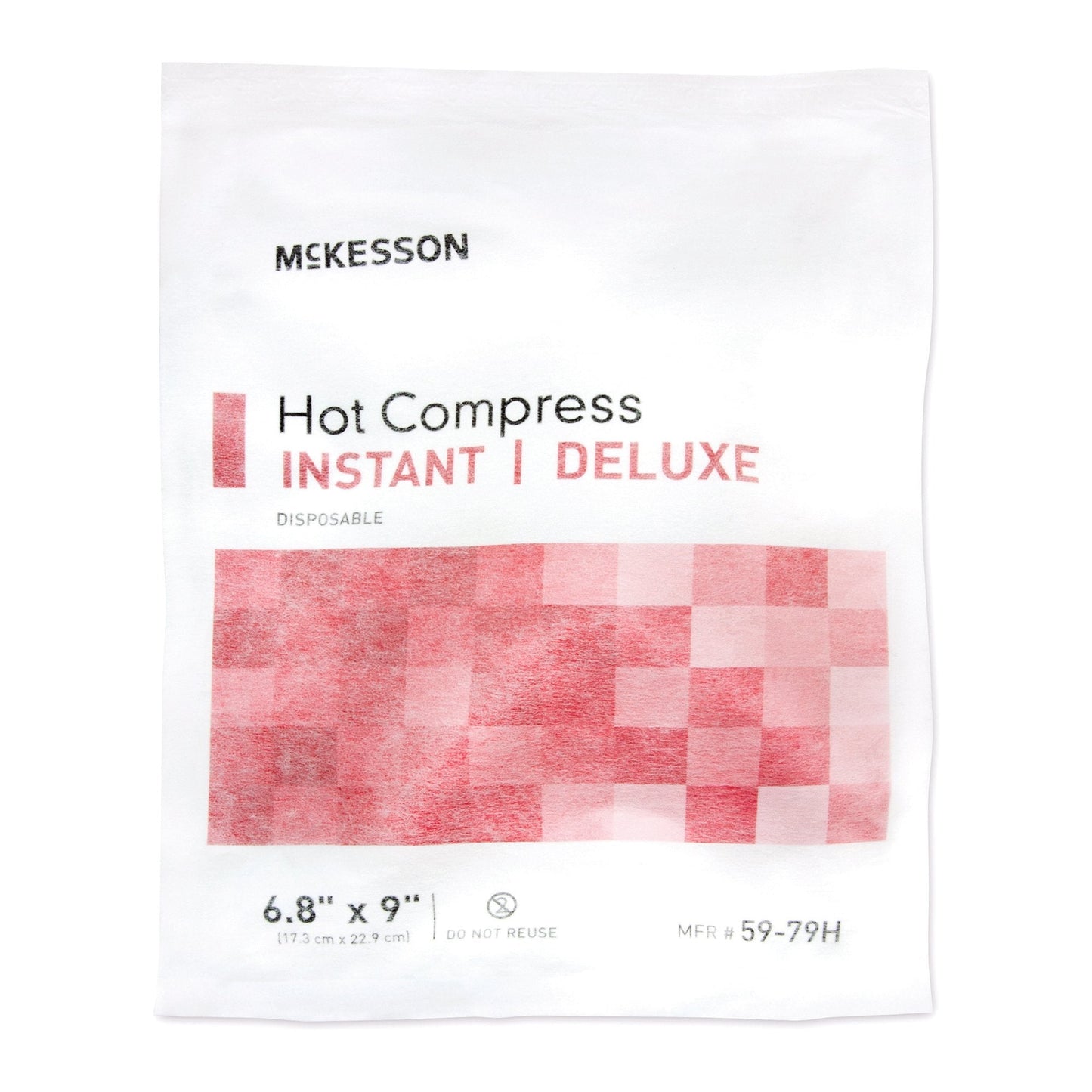 Instant Hot Pack McKesson General Purpose Large Soft Cloth Cover Disposable, Packaging Type- Each