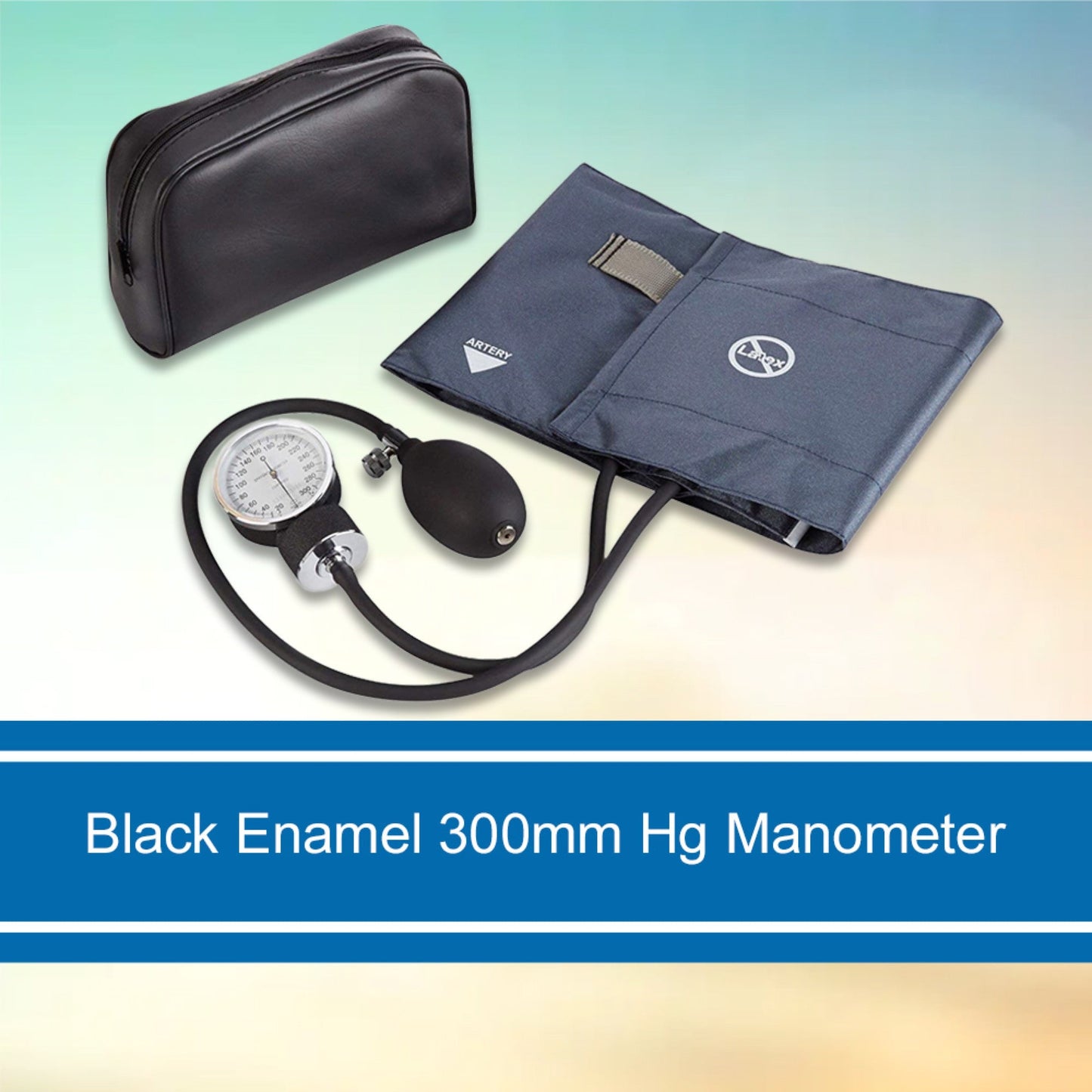 Aneroid Sphygmomanometer Unit McKesson Brand Large Adult Cuff Nylon Cuff 34 - 50 cm Pocket Aneroid, Packaging Type- Box
