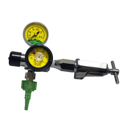 Oxygen Regulator 2 - 15 LPM CGA-870 Yoke
