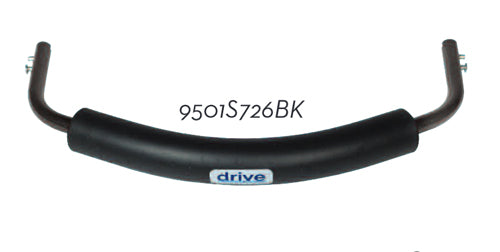 Backrest only with Foam Black for 11043 Series Rollators