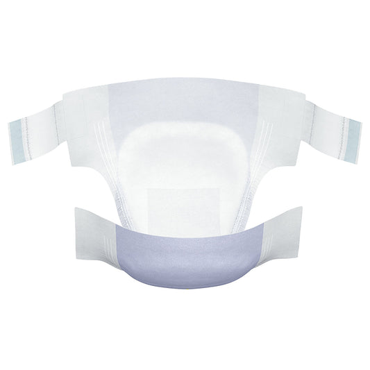 Unisex Adult Incontinence Brief TENA Stretch Plus Medium Disposable Moderate Absorbency, Packaging Type- Case