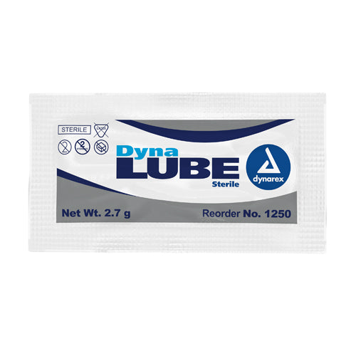 Lube Jelly Sterile Bx/ 144 2.7 gram Foil Pack