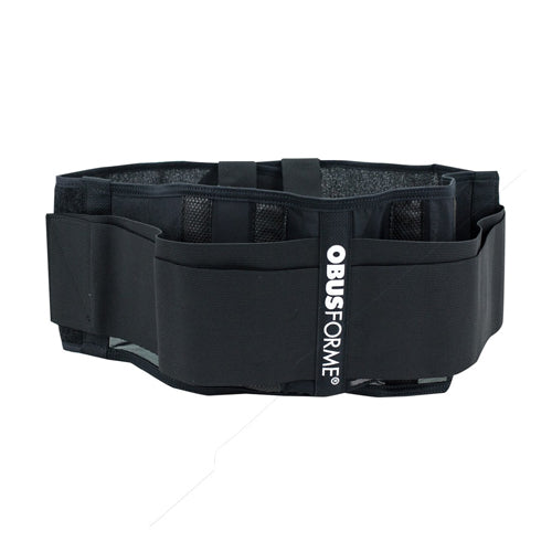 Back Belt-Unisex Medium/Large Black Obusforme