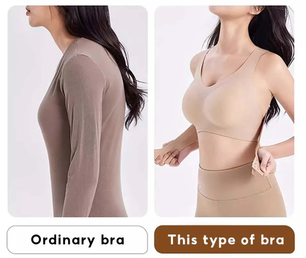 Women’s Posture Correction Bra – Wireless Push Up Bralette