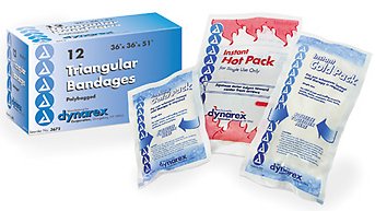Triangular Bandage / Arm Sling dynarex Safety Pin One Size Fits Most, Packaging Type- Box