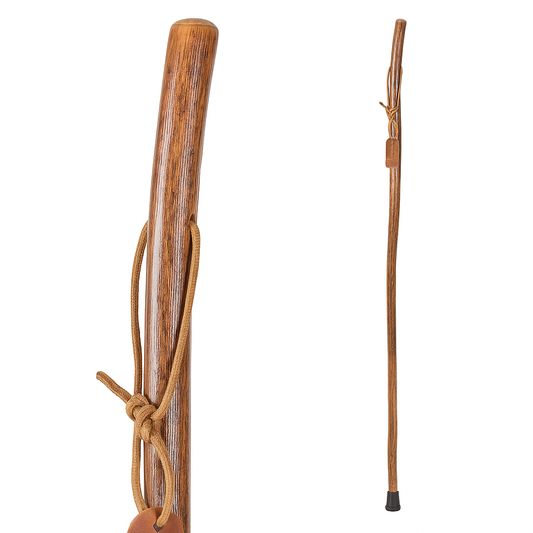Walking Stick Brazos Free Form Wood 58 Inch Height Hickory