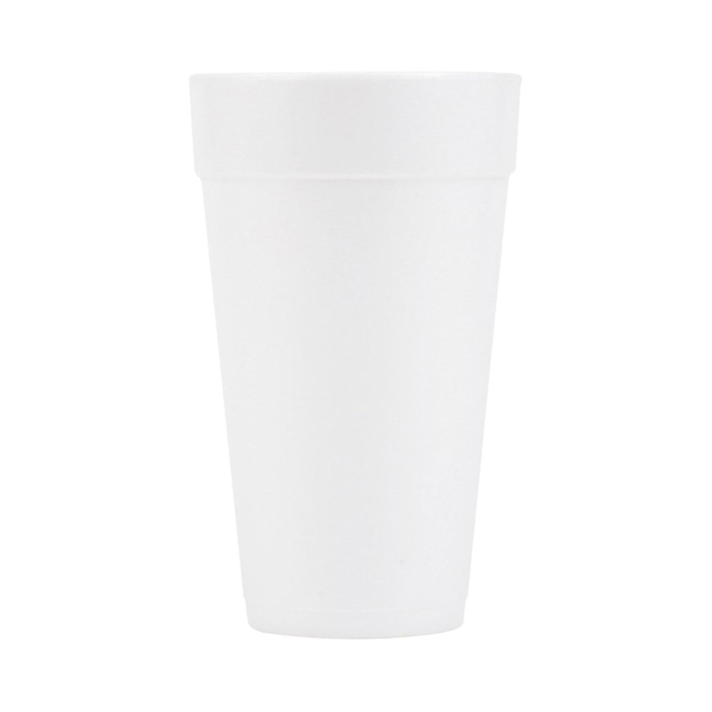 Drinking Cup Solo 20 oz. White Styrofoam Disposable, Packaging Type- Box