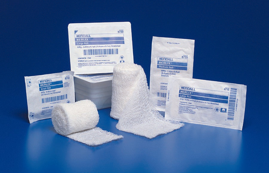 Fluff Bandage Roll Kerlix™ 4-1/2 Inch X 4 Yard 6-Ply Sterile 1 per Tray, Packaging Type- Each