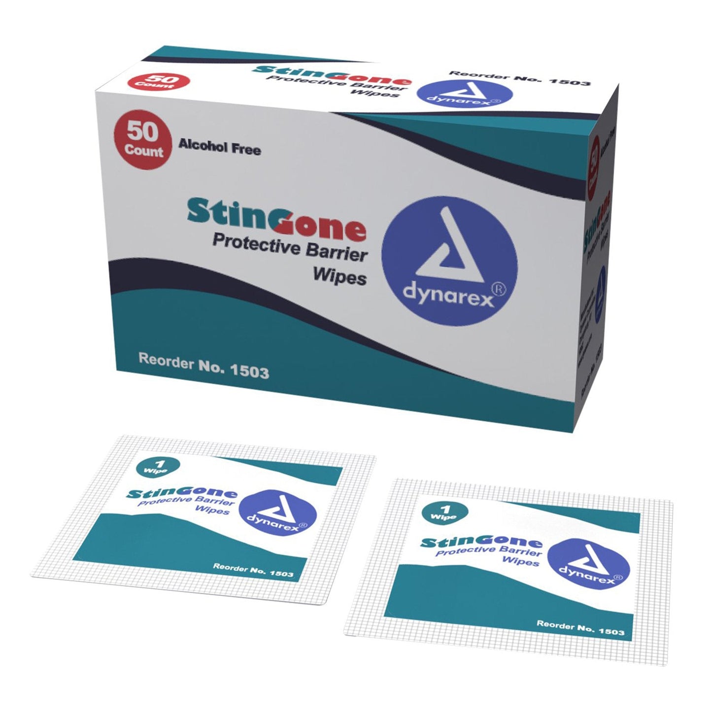 Skin Barrier Wipe StingGone™ 20% Strength Polyaminopropyl Biguanide Individual Packet NonSterile, Packaging Type- Each