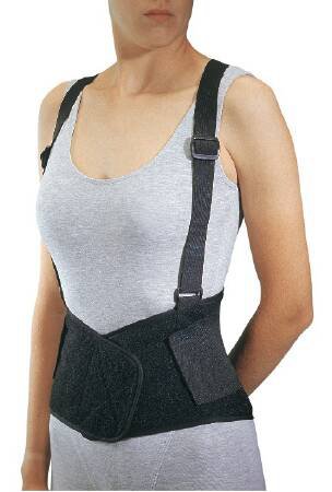 Occupational Back Support ProCare Industrial 3X-Large Hook and Loop Closure 56 to 64 Inch Waist Circumference 8 Inch Height Adult, Packaging Type- Each