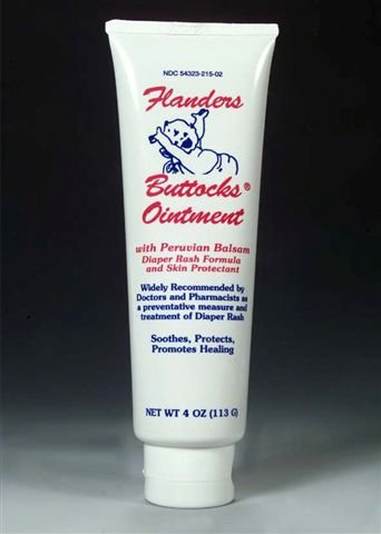 Diaper Rash Treatment Flanders 4 oz. Tube Scented Ointment