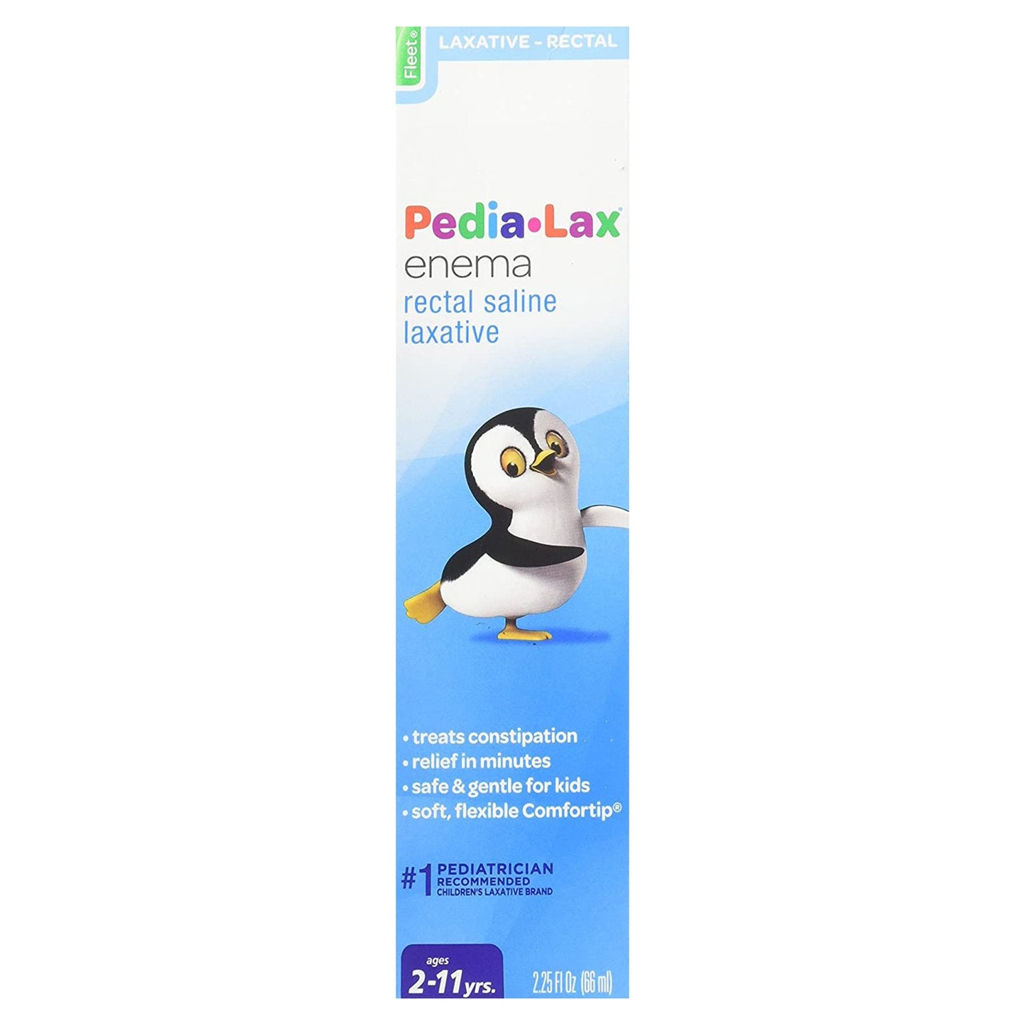 Enema Pedia-Lax 2.25 oz. 19 Gram - 7 Gram Strength Monobasic Sodium Phosphate / Dibasic Sodium Phosphate