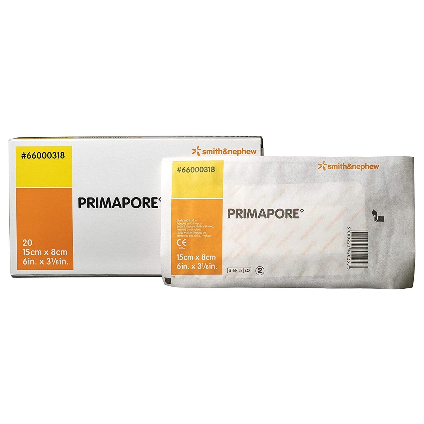 Island Dressing Primapore 3-1/8 X 6 Inch Rectangle Sterile, Packaging Type- Each