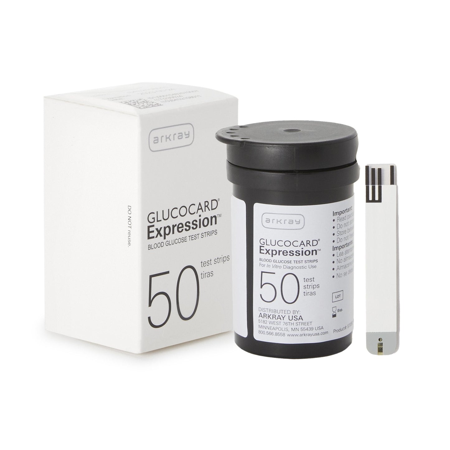 Blood Glucose Test Strips Glucocard 50 Strips per Pack, Packaging Type- Box