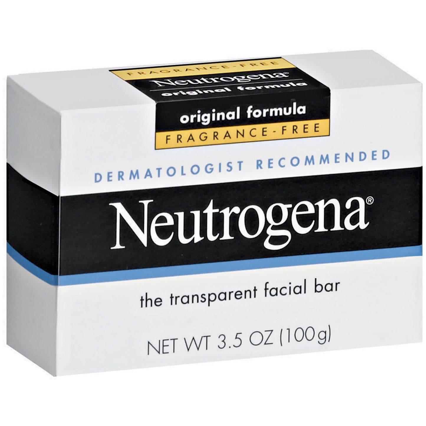 Facial Cleanser Neutrogena Bar 3.5 oz. Individually Wrapped Unscented, Packaging Type- Each