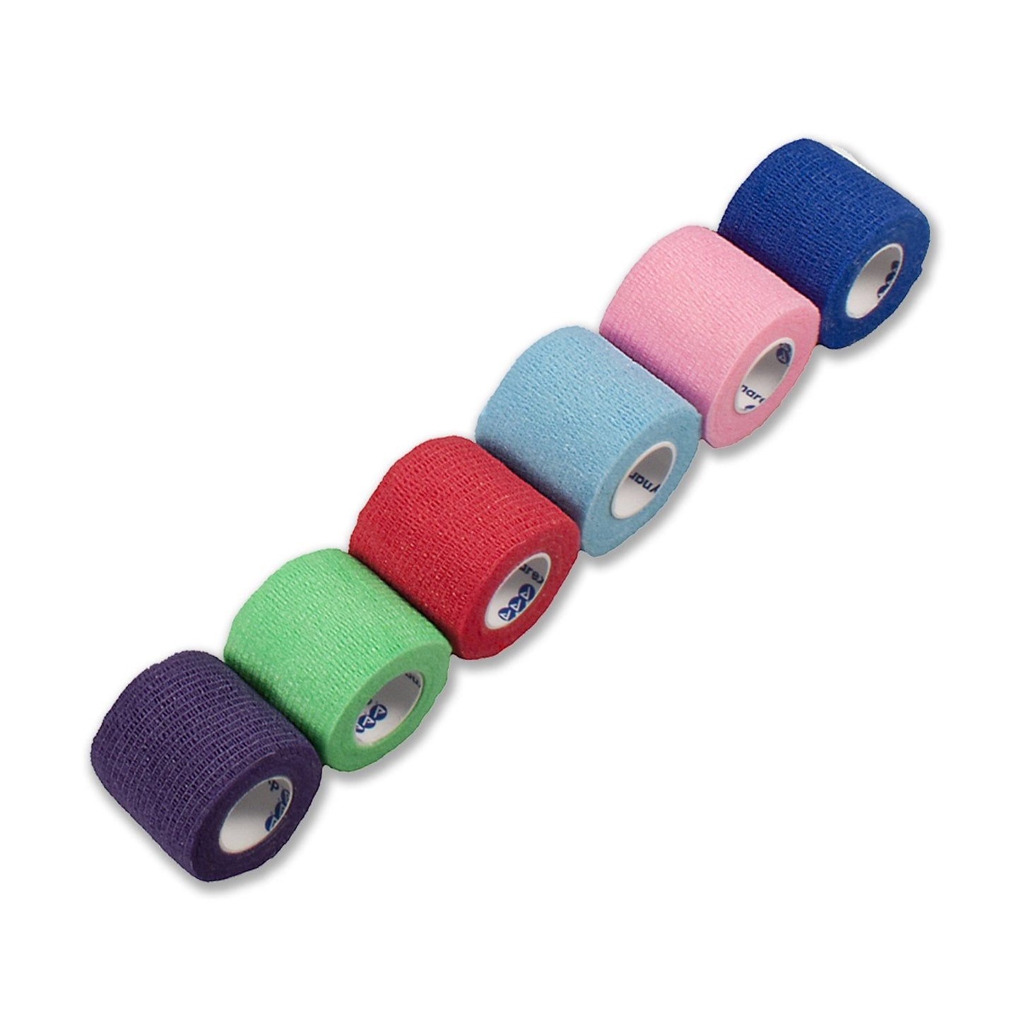 Cohesive Bandage Sensi-Wrap 2 Inch X 5 Yard Self-Adherent Closure Red / Green / Purple / Dark Blue / Pink / Light Blue NonSterile Standard Compression, Packaging Type- Each