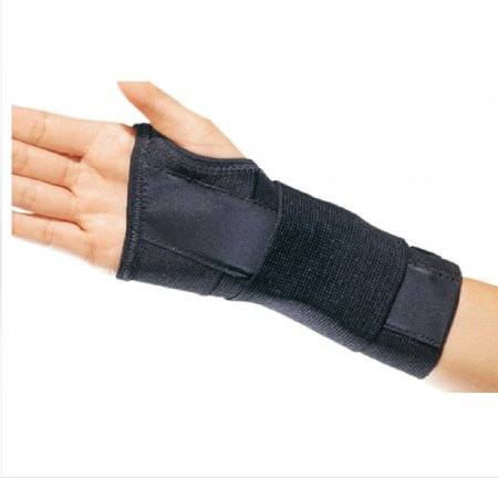 Wrist Brace ProCare CTS Contoured Aluminum / Cotton / Elastic Right Hand Black Medium, Packaging Type- Each