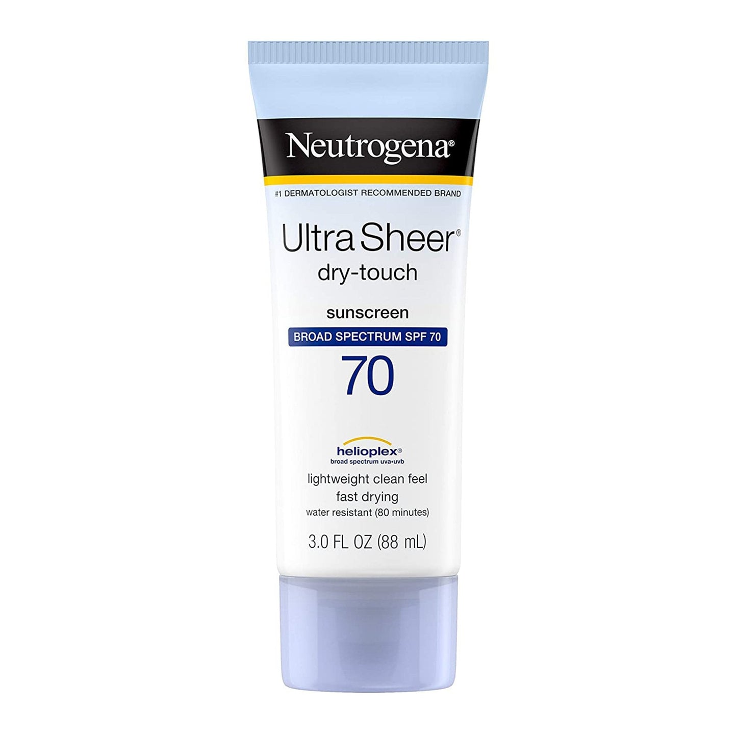 Sunblock Neutrogena Ultra Sheer SPF 70 Lotion 3 oz. Tube, Packaging Type- Each