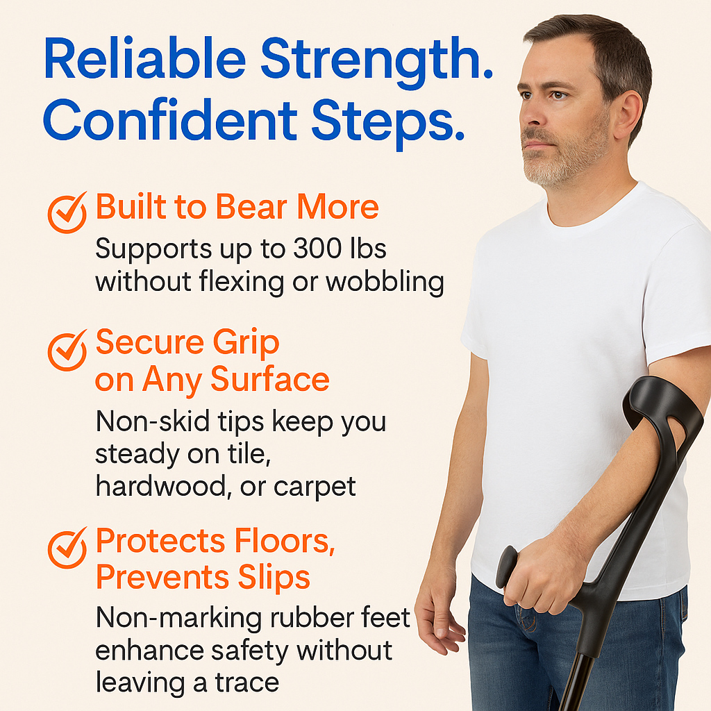 Great Health Forearm Crutches