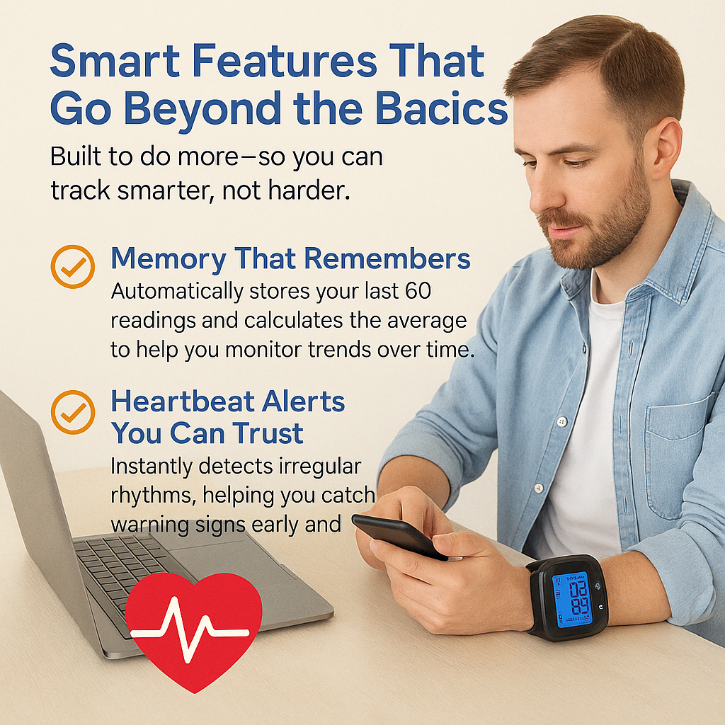Great Health Precision Wrist Blood Pressure Monitor Model: BT-V