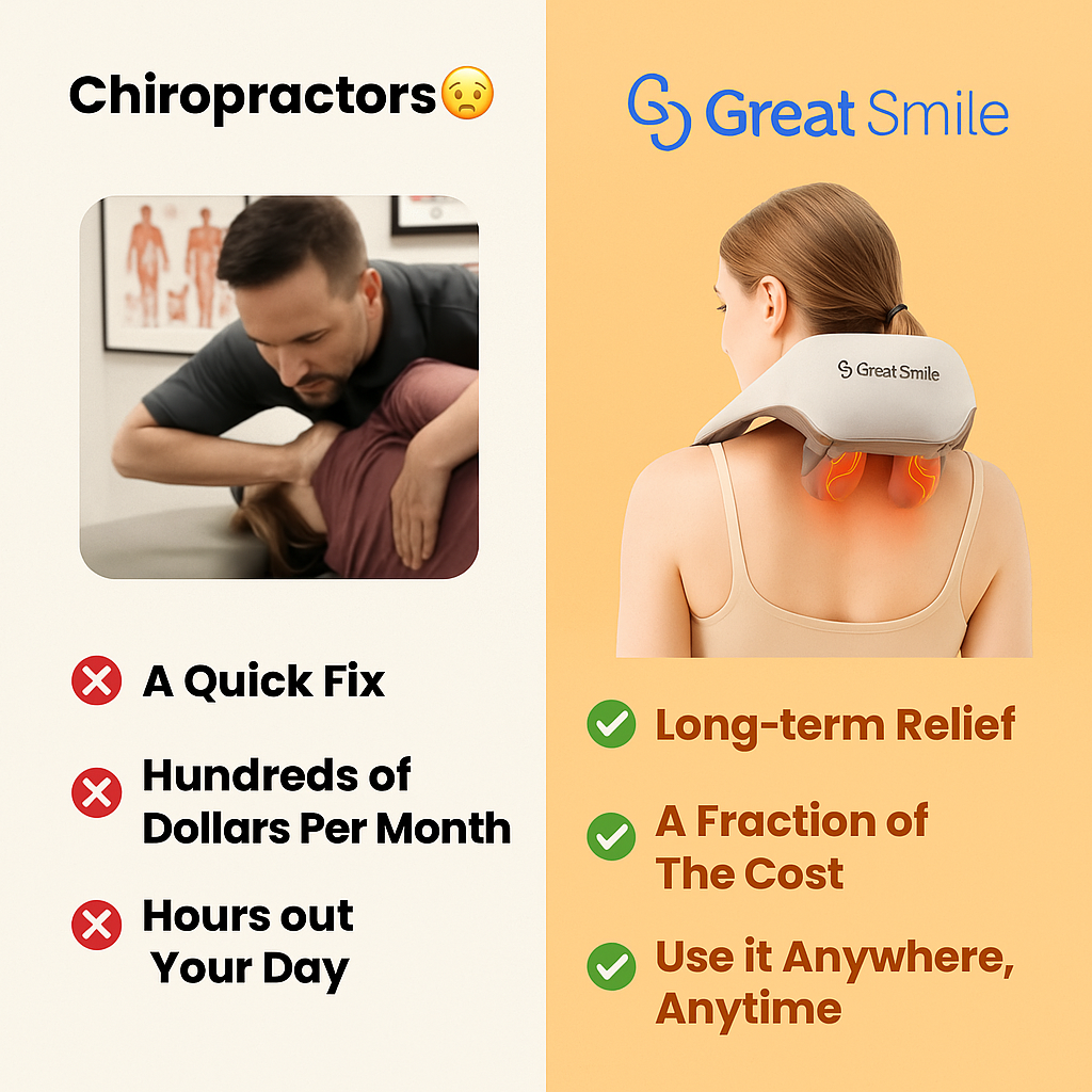 TrueTouch™ Handheld Massager – Deep Tissue Relief with Heat & Vibration
