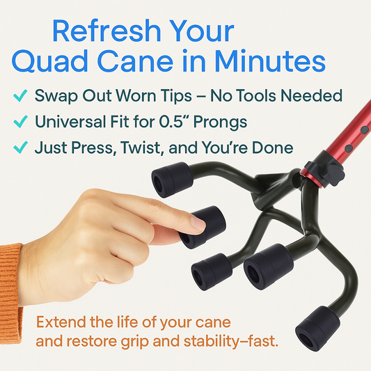 Great Health Quad Cane Replacement Tips