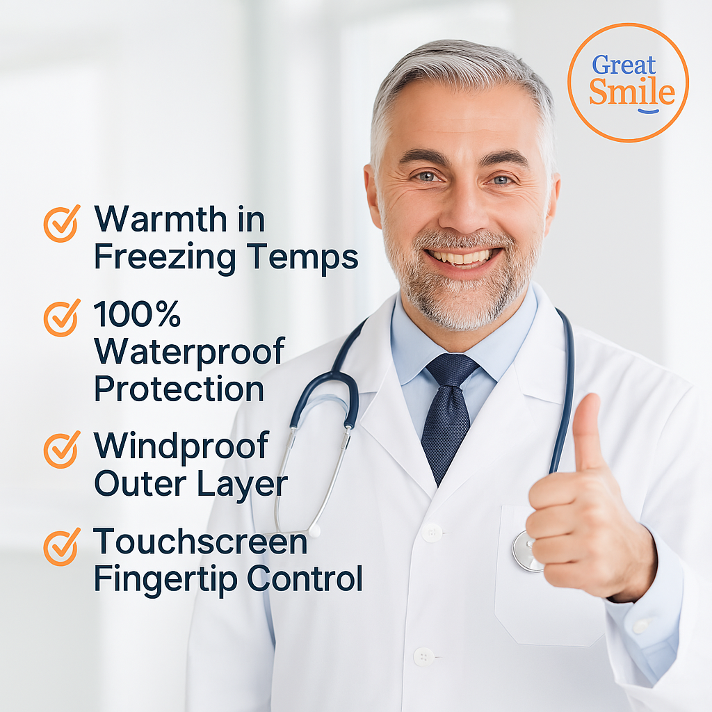 ArcticEdge™ Thermal Gloves – Waterproof, Windproof, Touchscreen Ready