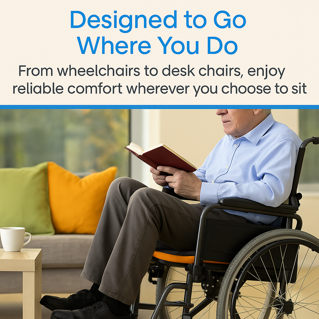 Great Health Easy-Clean Wheelchair Cushion