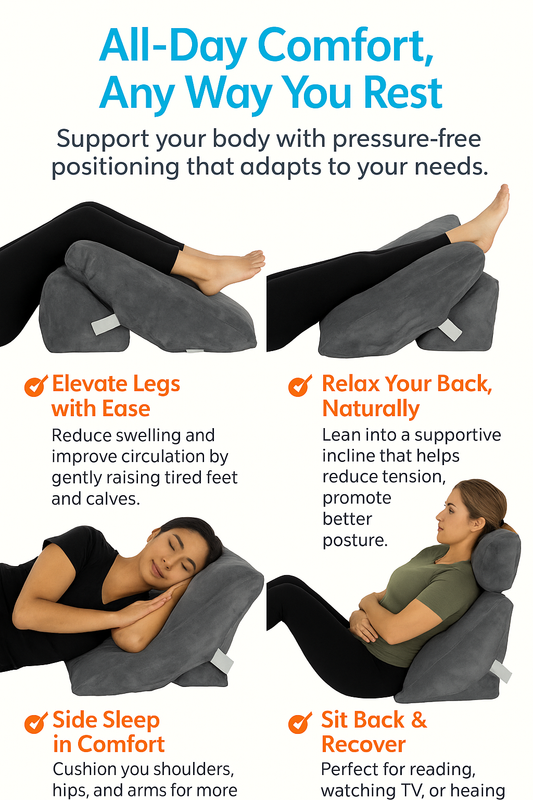 Great Health Xtra-Comfort Inflatable Bed Wedge