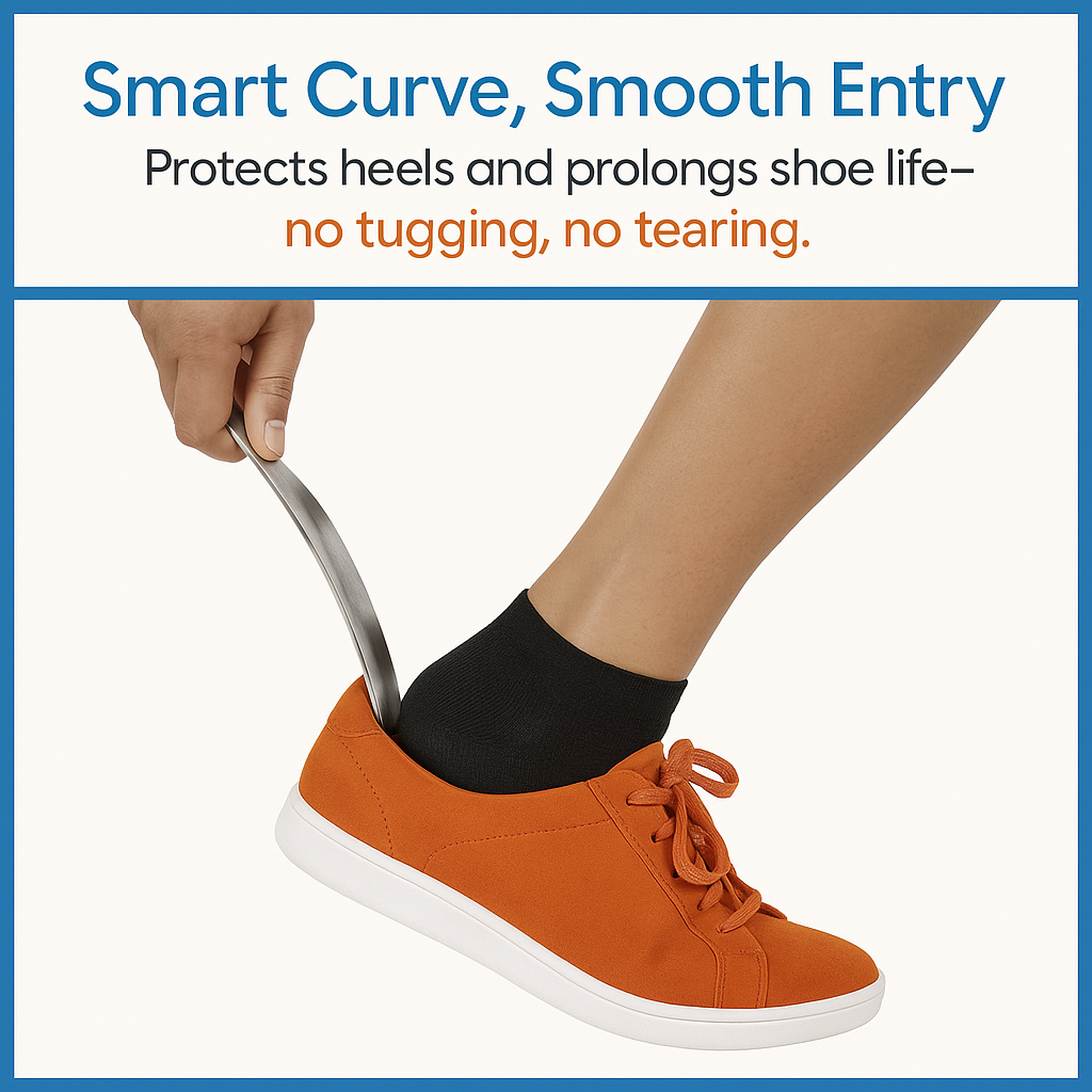 Great Health 7.5" Metal Shoe Horn