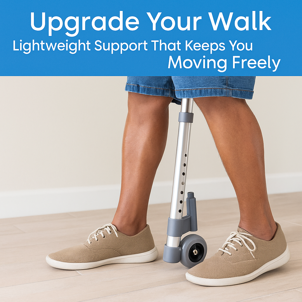 Great Health Mobility Walker Wheels with Brakes