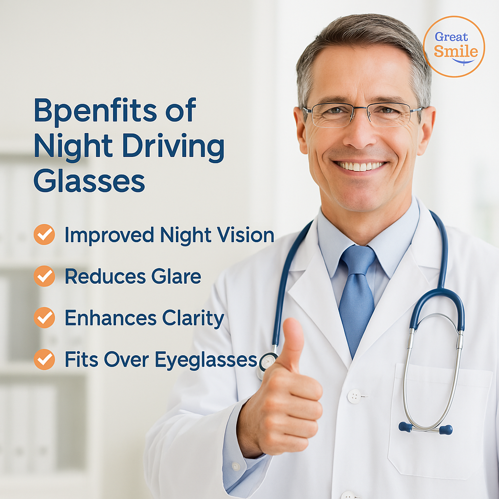 VisionGuard™ Night Driving Glasses – Anti-Glare, Clear Vision